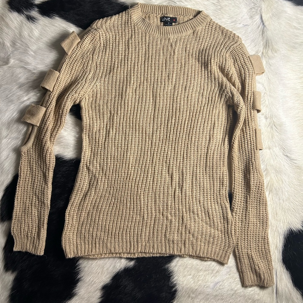 Cream colored sweater